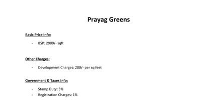 Project Image of 553.0 - 604.0 Sq.ft 1 BHK Apartment for buy in Prayag Greens