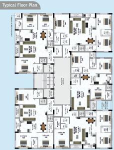 Project Image of 819.78 - 880.92 Sq.ft 3 BHK Apartment for buy in Avsar Avenue