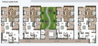Project Image of 2206.0 - 2445.0 Sq.ft 3 BHK Apartment for buy in Gayatri Vaishnaoi Imperial