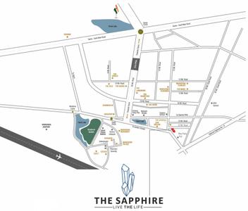 Project Image of 0.0 - 960.0 Sq.ft 3 BHK Apartment for buy in The Sapphire