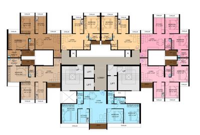 Project Image of 674.0 - 1486.0 Sq.ft 1 BHK Apartment for buy in Satyam Peace Of Mind