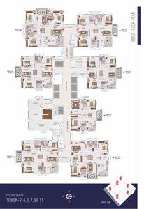 Project Image of 1355.0 - 2262.0 Sq.ft 2 BHK Apartment for buy in My Home Sayuk