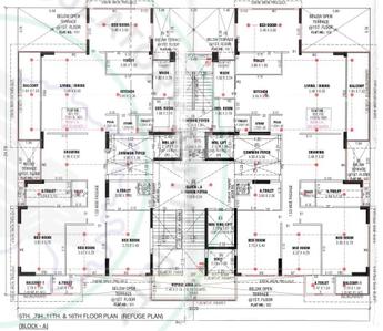 Project Image of 2233.51 - 4063.48 Sq.ft 3 BHK Apartment for buy in Grandzen Aurus