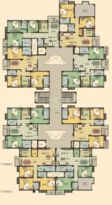 Project Image of 1331.0 - 2195.0 Sq.ft 2 BHK Apartment for buy in Gajpati Eureka Heights