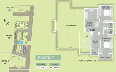 Project Image of 850.0 - 1232.0 Sq.ft 2 BHK Apartment for buy in Saldanha Green Valley Phase 1