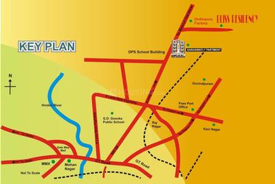 Bliss Residency Location Plan 1