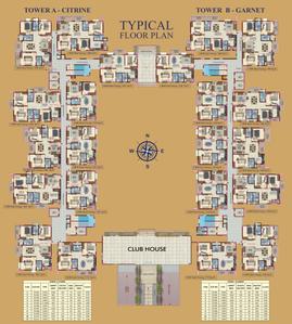 Project Image of 758.0 - 1053.0 Sq.ft 2 BHK Apartment for buy in Candeur Sunshine