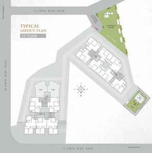 Project Image of 780.0 - 975.0 Sq.ft 2 BHK Apartment for buy in Nathdwar Dreams