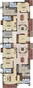 Project Image of 1400.0 - 3200.0 Sq.ft 2.5 BHK Apartment for buy in Sumanth Sreshta Bazullah Road