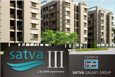 Project Image of 0.0 - 1170.0 Sq.ft 2 BHK Apartment for buy in Satva III