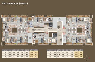 Project Image of 1144.0 - 1852.0 Sq.ft 2 BHK Apartment for buy in Sky 140 Winter Tower