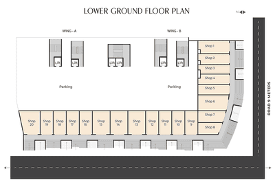 Project Image of 620.0 - 893.0 Sq.ft 2 BHK Apartment for buy in Royal Arcade
