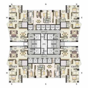 Project Image of 1920 Sq.ft 3 BHK Apartment / Flat for sale in Wadala for Rs. 105000000