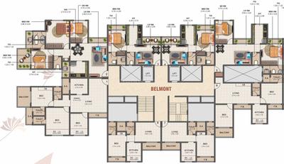 Project Image of 1400 Sq.ft 3 BHK Apartment / Flat for sale in Ambernath West for Rs. 7000000