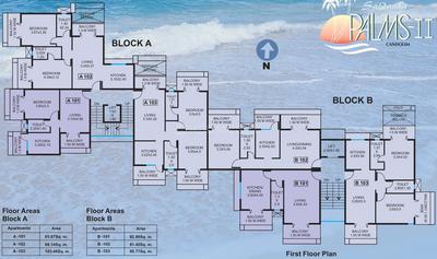 Project Image of 676.0 - 1114.0 Sq.ft 1 RK Apartment for buy in Saldanha Palms II