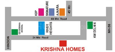 Project Image of 630.0 - 2250.0 Sq.ft Residential Plot Plot for buy in Krishna Homes