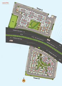 Project Image of 415.0 - 660.0 Sq.ft 1 BHK Apartment for buy in KGK Aayam Phase II