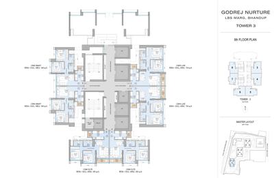 Project Image of 546.0 - 823.0 Sq.ft 2 BHK Apartment for buy in Godrej Nurture Tower 3
