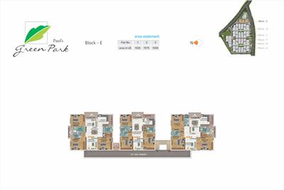 Project Image of 1400 Sq.ft 3 BHK Apartment / Flat for sale in Yapral for Rs. 11300000
