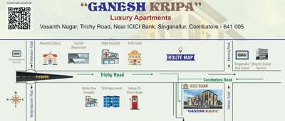Project Image of 860 Sq.ft 2 BHK Apartment / Flat for sale in Singanallur for Rs. 7499000