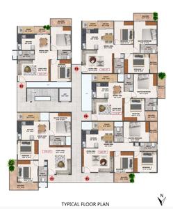 Project Image of 1055.0 - 1440.0 Sq.ft 2 BHK Apartment for buy in Sumeru Gokulam