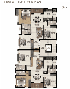 Project Image of 0.0 - 1400.0 Sq.ft 3 BHK Apartment for buy in Harmony Vruksha