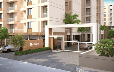 Project Image of 609.78 - 948.52 Sq.ft 2 BHK Apartment for buy in Shiv Shakti Shivalay Green