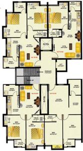 Project Image of 395.0 - 526.0 Sq.ft 1 BHK Apartment for buy in Shree Siddhi 4