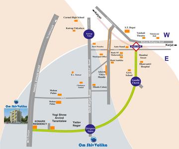 Project Image of 392 Sq.ft 1 RK Apartment / Flat for sale in Ambernath West for Rs. 1700000