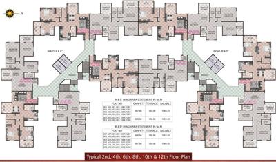 Project Image of 1680 Sq.ft 2 BHK Apartment / Flat for sale in Thergaon for Rs. 9300000