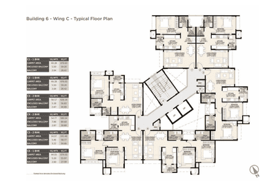 Project Image of 476.63 - 1012.25 Sq.ft 1 BHK Apartment for buy in Mahindra Bloomdale Apartment