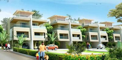 Project Image of 1496.0 - 1731.0 Sq.ft 3 BHK Villa for buy in Mohan Waters Edge II