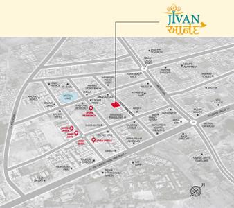 Project Image of 607.08 - 651.0 Sq.ft 2 BHK Apartment for buy in N J Jivan Anand