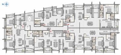 Project Image of 1554.52 - 2511.64 Sq.ft 2 BHK Apartment for buy in Opera Akshar