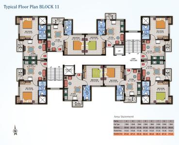 Project Image of 448.0 - 986.0 Sq.ft 1 BHK Apartment for buy in Magnolia Fantasia Phase II
