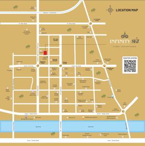 Project Image of 1063.88 - 1070.22 Sq.ft 3 BHK Apartment for buy in Infinity Sky