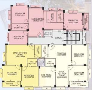 AD Mohar Kunja Typical Cluster Plan 2