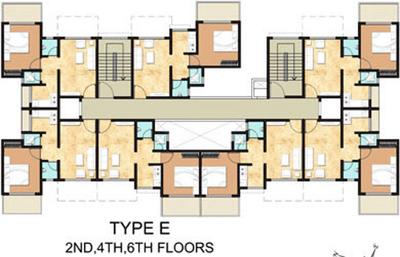 Project Image of 175.0 - 321.0 Sq.ft 1 RK Apartment for buy in Moraj Maa Smriti A To C And E To H