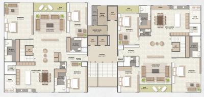 Project Image of 2890.65 - 4331.4 Sq.ft 4 BHK Apartment for buy in Avadh Miliana