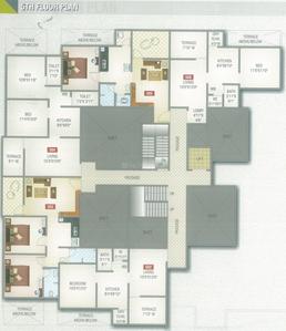Project Image of 0.0 - 500.0 Sq.ft 1 BHK Apartment for buy in Janani Pranshu Square