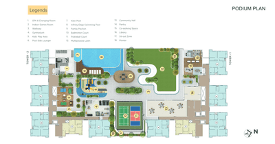 Project Image of 914.0 - 1624.0 Sq.ft 2 BHK Apartment for buy in Riddhi Siddhi Ikon