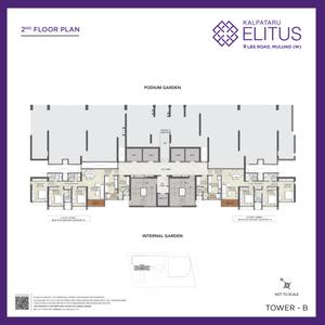 Project Image of 1013.0 - 1329.0 Sq.ft 3 BHK Apartment for buy in Kalpataru Elitus
