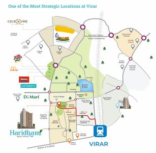 Project Image of 345.95 - 537.98 Sq.ft 1 BHK Apartment for buy in V M Haridham