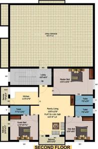 Project Image of 1085.0 - 1161.0 Sq.ft 3 BHK Apartment for buy in Vijay Sri Sai Villa