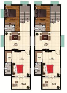 Amudha Tulip And Lotus Cluster Plan 1