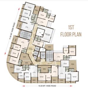 Project Image of 312.58 - 606.33 Sq.ft 1 BHK Apartment for buy in S K Residency