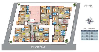 Project Image of 0.0 - 910.0 Sq.ft 2 BHK Apartment for buy in GP East Wind