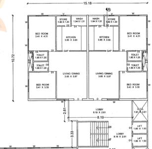 Project Image of 525.92 - 722.69 Sq.ft 2 BHK Apartment for buy in Dakshaben Maruti Heights