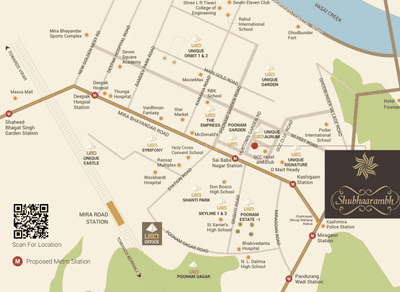 Project Image of 484.59 - 651.87 Sq.ft 1 BHK Apartment for buy in Unique Shubharambh