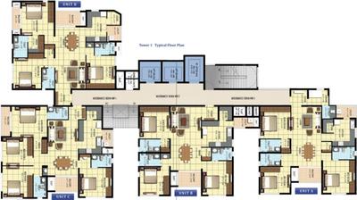 Project Image of 1730.0 - 2075.0 Sq.ft 3 BHK Apartment for buy in Rainbow Siddhachal